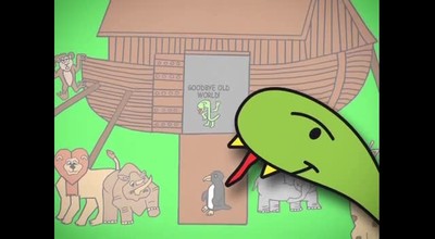 Trailer-Commercial The Cartoon Bible Featuring Crafty the Serpent