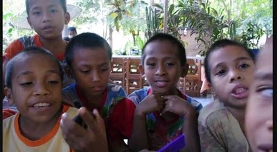 Singing Jesus, Be the Center at the Roslin Orphanage in Indonesia