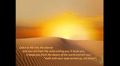 You also are in Heaven when you hear Me…   
