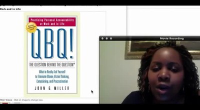 Book Review: QBQ The Question Behind The Question by John Miller