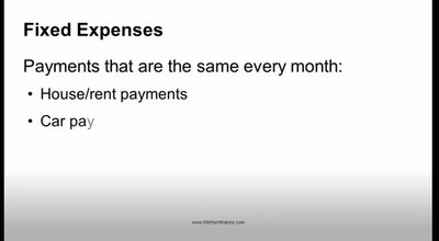 Free Lesson: Creating An Effective Budget