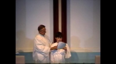 Boy with Autism gets baptized and shares testimony