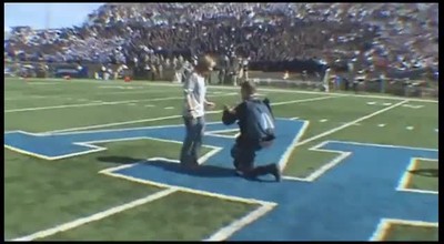 Air Force Cadet Parachutes Down to Surprise Girlfriend with Proposal!