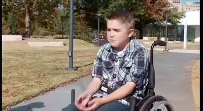 Boy in Wheelchair Scores Touchdown - Touching Moment!