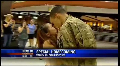 This Soldier Proposes to His Girlfriend in the Most Unique and Heartwarming Way - A Must See!!