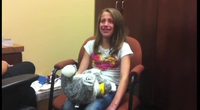 Deaf Girl's Sweet Reaction After Hearing Her Voice for the First Time - So Amazing!