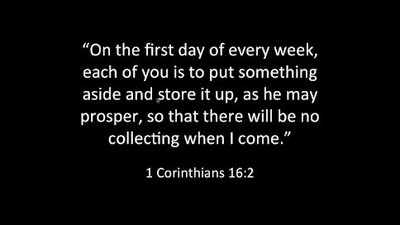 Tithing- is it a swear word?
