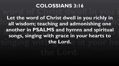 I Will Sing of the Mercies (Psalm 89:1)