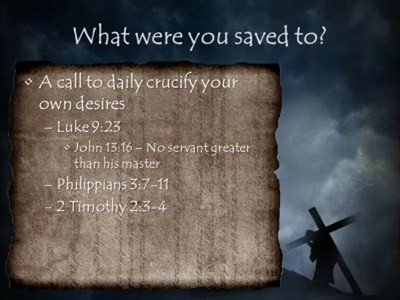 Take up your cross