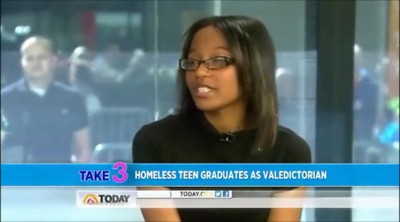 Formerly Homeless Teen Graduates as Valedictorian