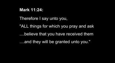 1/3 Beyond Mark 11:24's Miracle Power Promise