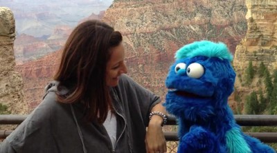 Big Red Puppet- Duck Dynasty Made the Grand Canyon??