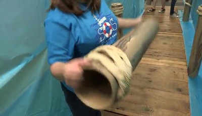 Gangway to Galilee, Concordia's 2014 VBS Decorating - Gangway Dock