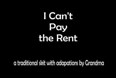 I Can't Pay the Rent