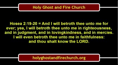 The Hosea Series:  Message 5
