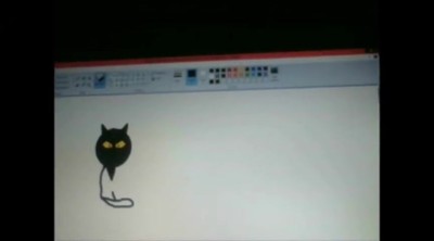 speed draw long tooth my made up cat