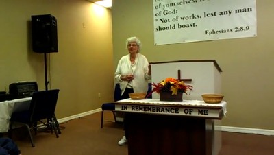 Ms. Anne Singing How Great Thou Art