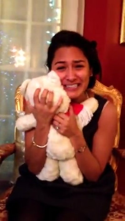 Girl Gets Best Surprise Gift from her Fiancee - We Never REALLY Grow Up :)