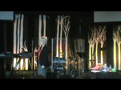 Comedian Sally Edwards Imitates Her Husband Dancing