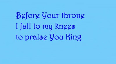 As Your Glory Falls - by: Jennifer Sides