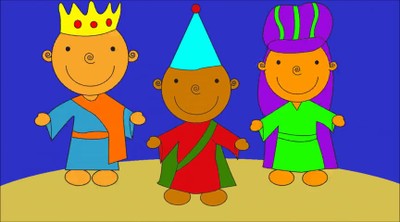We Three Kings Cartoon