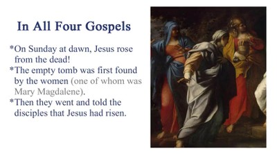 Contradictions In the Gospels?