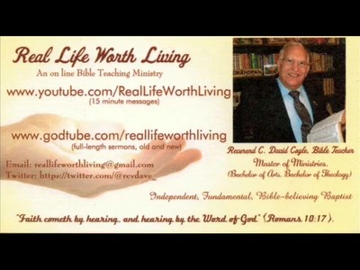 Abraham, Man of Faith; Rev. C. David Coyle