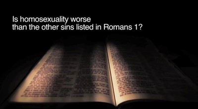 BibleStudyTools.com: Is homosexuality worse than the other sins listed in Romans 1? - Rena Lindevaldsen
