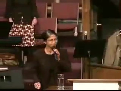 Former hindu sister confessing Christ