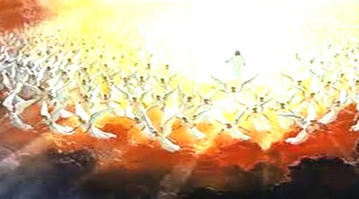 Angels singing caught on audio