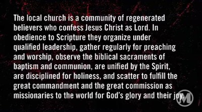 Doctrine Part 10: Church: God Sends