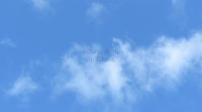 Salmos 19 - LOS cielos cuentan la gloria de Dios