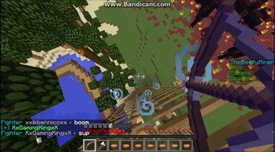 Minecraft 1.7 TheLegendCraft KitPVP Hacker!