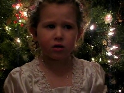 Too Cute!!! Elora sings 'Silent Night' 2009