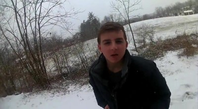 Playing in the Snow