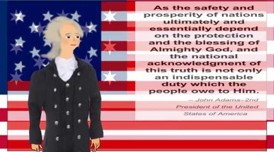 JOHN ADAMS QUOTE ABOUT PROSPERITY AND SAFETY.