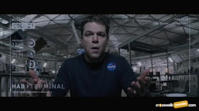 CrosswalkMovies.com: "The Martian" Video Movie Review