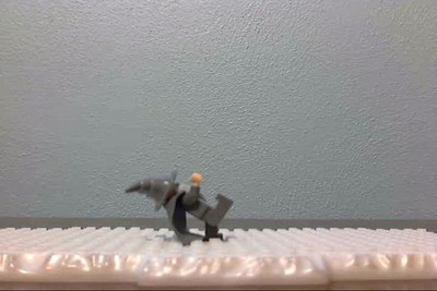 Lego Gandalf's epic battle for ice cream