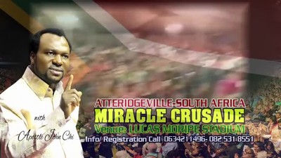 SOUTH AFRICA CRUSADE WITH APOSTLE JOHN CHI www.JohnChi.org @ApostleJohnChi