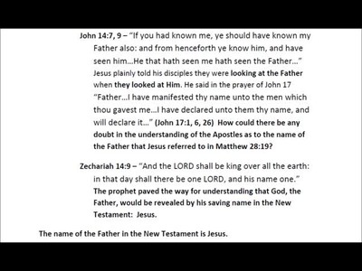 Apostolic Bible Study Section 6 of 7