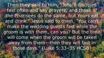 Fasting Challenges Unbelief