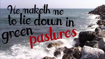 Christopher Alive // Psalm 23 Acapella // Official Lyric Video 