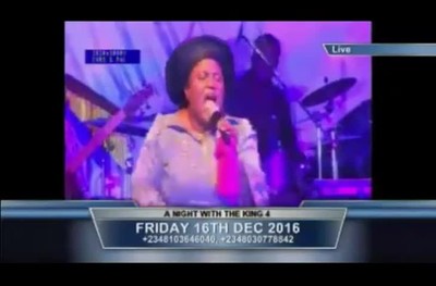 Chioma Jesus at a Night with The King