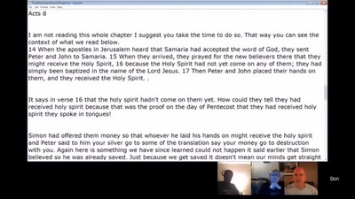 Then They Began to Speak in Tongues
