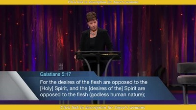Joyce Meyer — There's a Constant War Going On