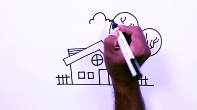 House Drawing - Step By Step