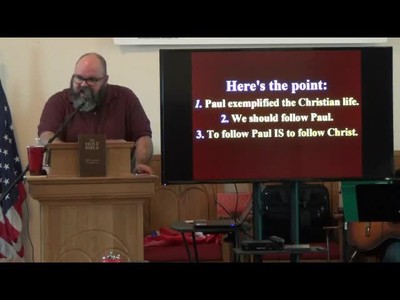 Follow Paul (Philippians 3:15-17) 2 of 2