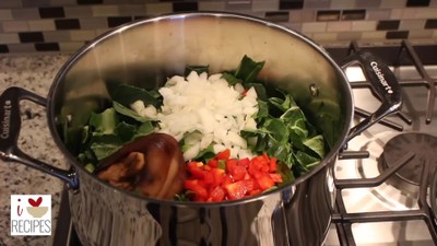 I.C. VIDEO PICK-Collard Greens with Ham Hocks - How to cook Southern Soul Food - I Heart Recipes