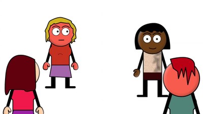 Helping the Poor (BibleCartoon.net)