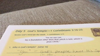 Scripture Song - 1 Cor. 3:11